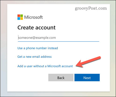 Adăugați un cont de utilizator local pe Windows 11