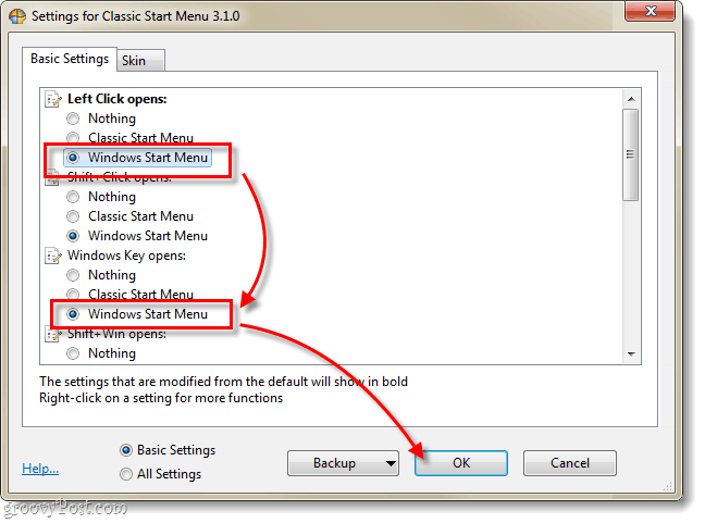 Cum să aduceți butonul sus de la versiunile mai vechi de Windows în Windows 7