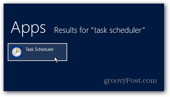 Rezultatele aplicației Scheduler Task