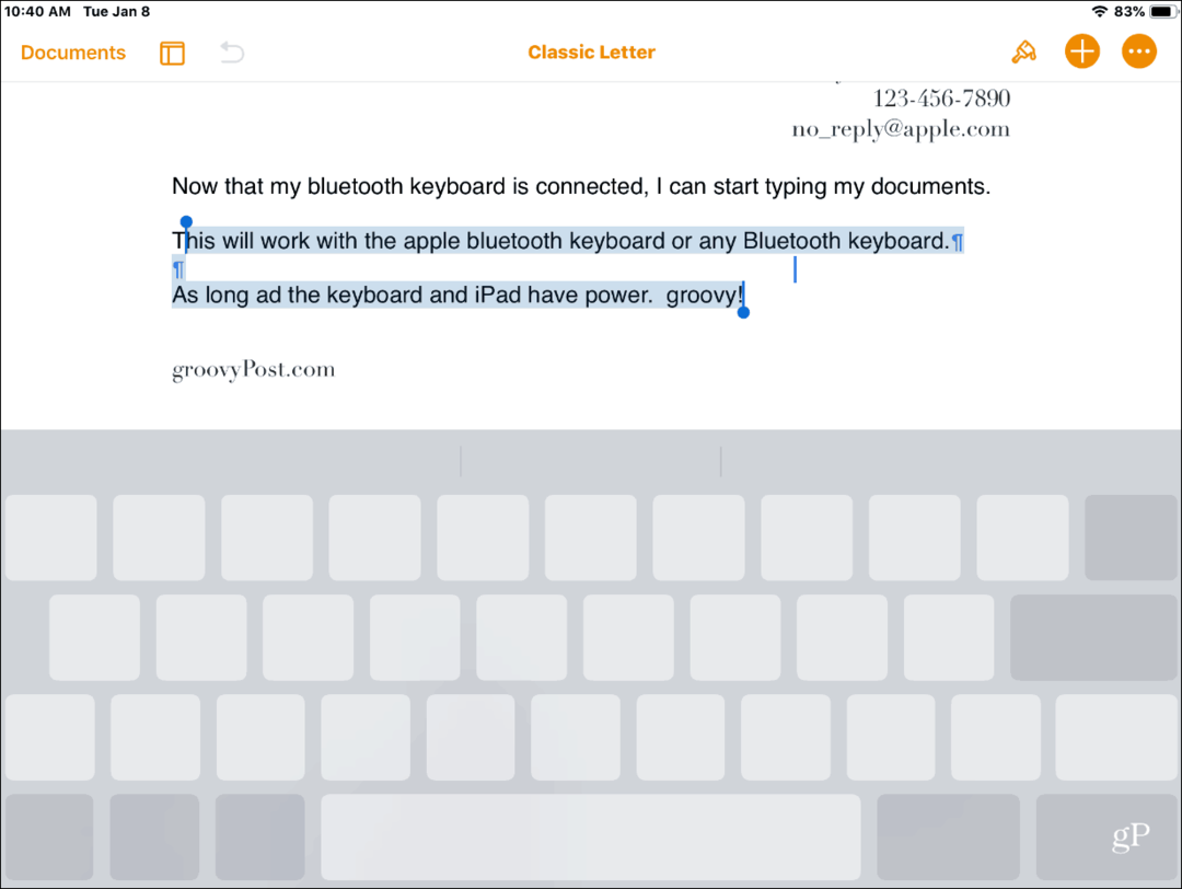 Șase sfaturi esențiale pentru tastatură pentru tastarea pe iPhone sau iPad