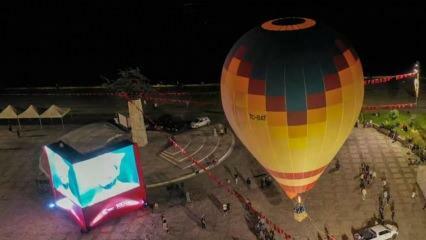 Festivalul Drumul Cultural Efes continuă: Baloane aduse de la Nevşehir