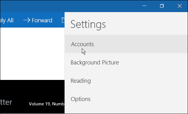 Conturi Windows 10 pentru aplicații de e-mail