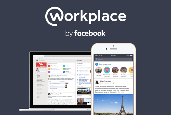 Facebook Workplace poate înlocui Grupurile pentru construirea comunității online.