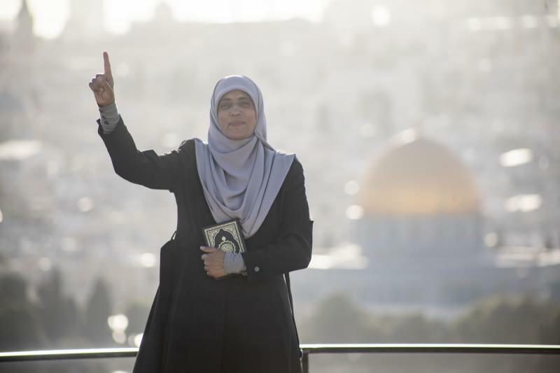 Voluntară femeie de pază a Masjid Al-Aqsa: Aqsa până la moartea ei ...