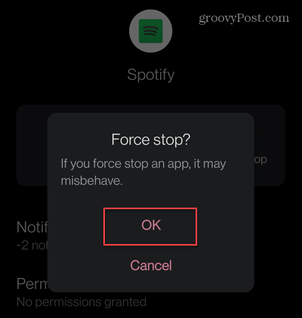 Obțineți Spotify pe un ecran de blocare Android