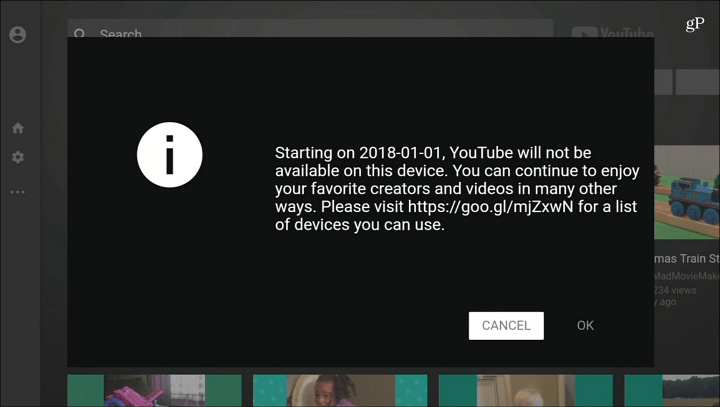 YouTube Fără TV disponibil mai mult timp