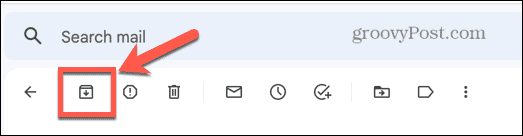 pictograma arhiva gmail