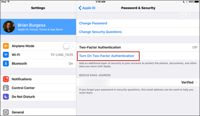 Cum să activați autentificarea cu doi factori pentru ID-ul dvs. Apple