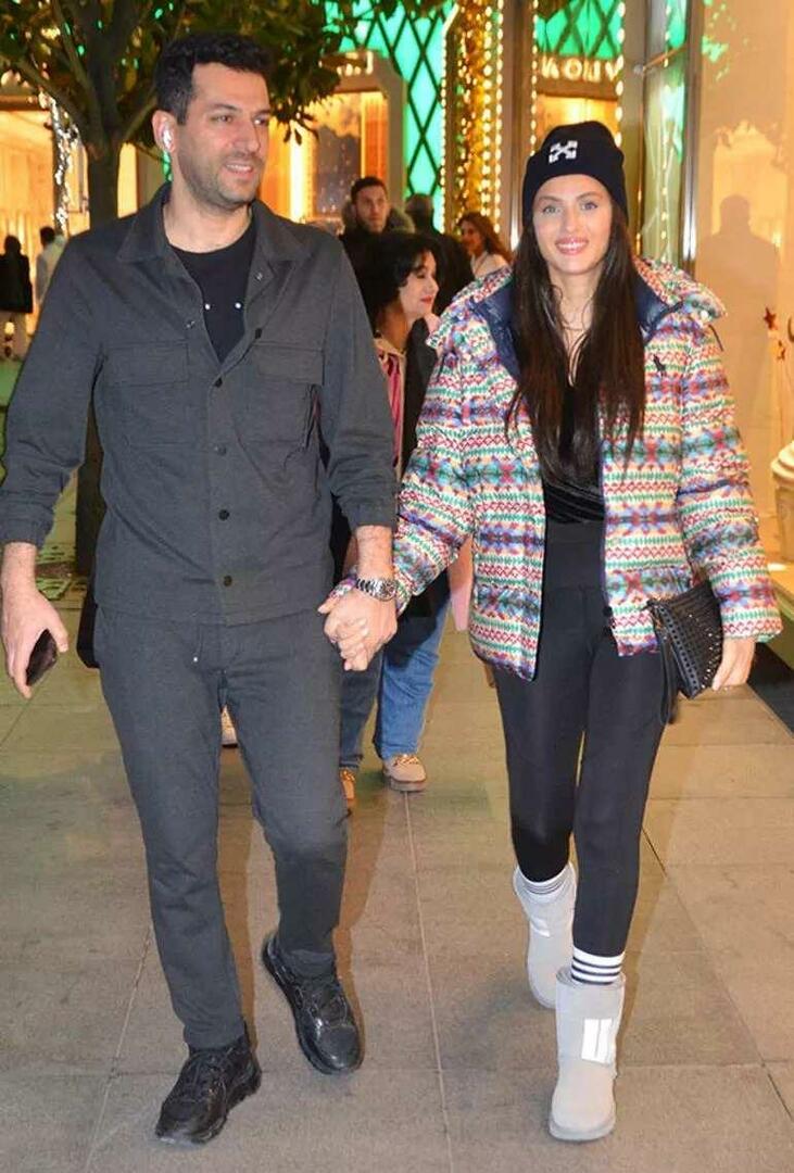 Murat Yıldırım și soția sa İman Elbani