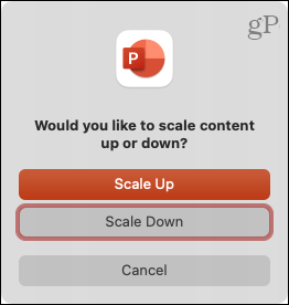 Alegeți Scale Up sau Scale Down