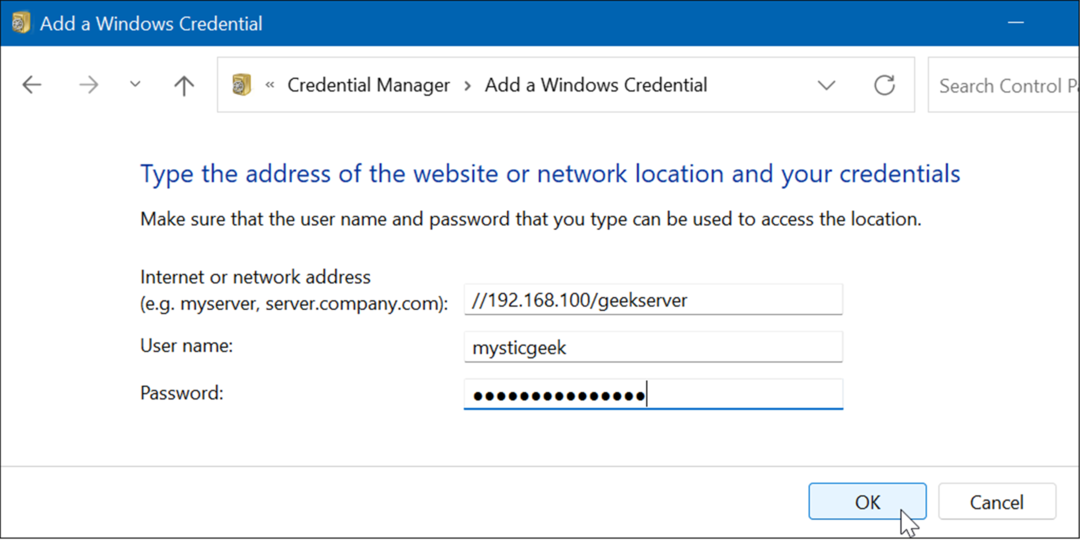 adăugați utilizator Windows 11
