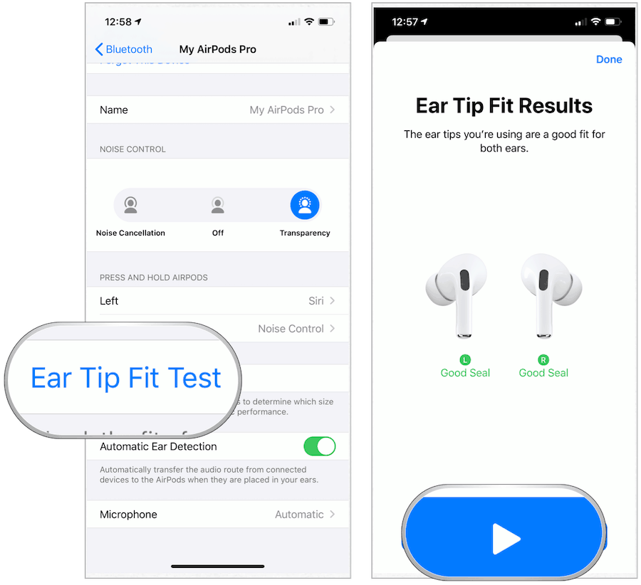 AirPods Pro Ear Tip Tip Test