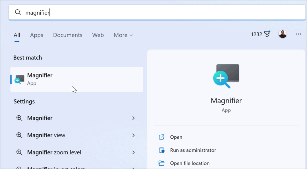 Utilizați instrumentul Magnifier pe Windows 11