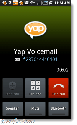 redirecționați mesajele vocale prin Yap