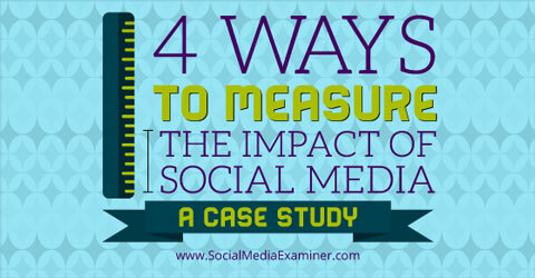măsurați impactul rețelelor sociale