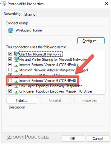 Windows 11 debifați ipv6