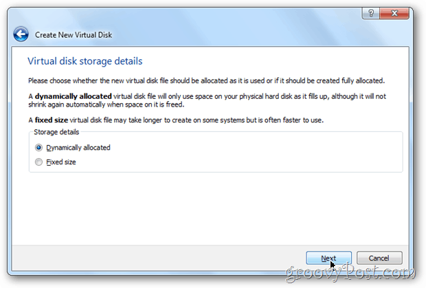 VirtualBox dinamic sau fix? Windows 8