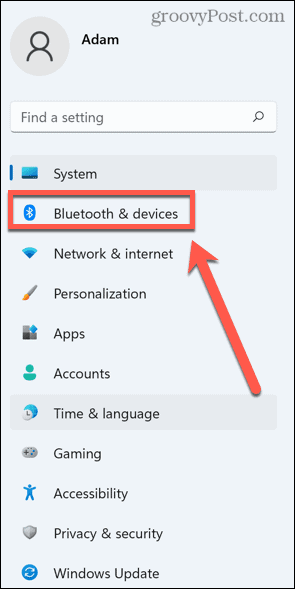 Windows 11 bluetooth și dispozitive