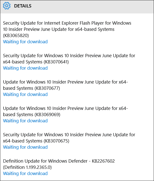 Windows 10 Build 10130 corecții de securitate și erori disponibile astăzi