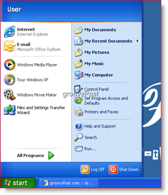 Windows XP adaptat pentru aspectul cel mai bun