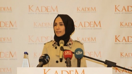 Sümeyye Erdoğan Bayraktar participă la deschiderea KADEM