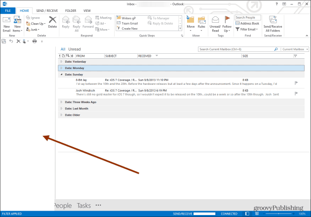 Vulnerabilitate critică din perspectiva Outlook și cum să remedieze un panou de folder Outlook 2013 gol