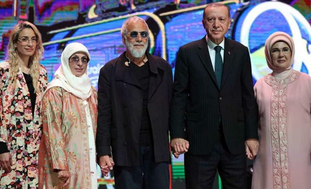 Yusuf Islam i-a dat chitara lui președintelui Erdogan!