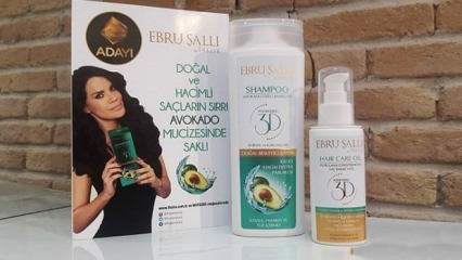 Ebru Șallı 3D Avocado Extract de șampon
