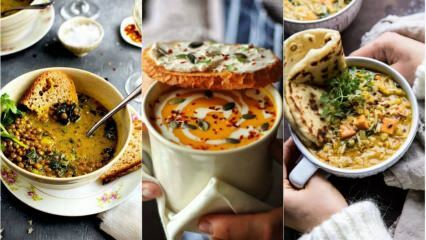 Cele mai ușoare rețete de supă pentru iftar! Supe delicioase și delicioase ...