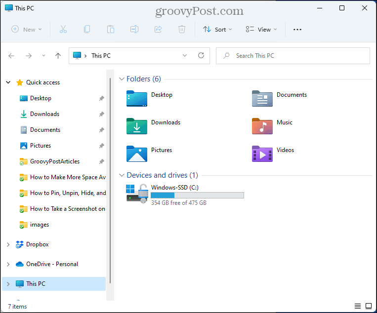 File Explorer se deschide pe PC-ul meu în loc de Acces rapid