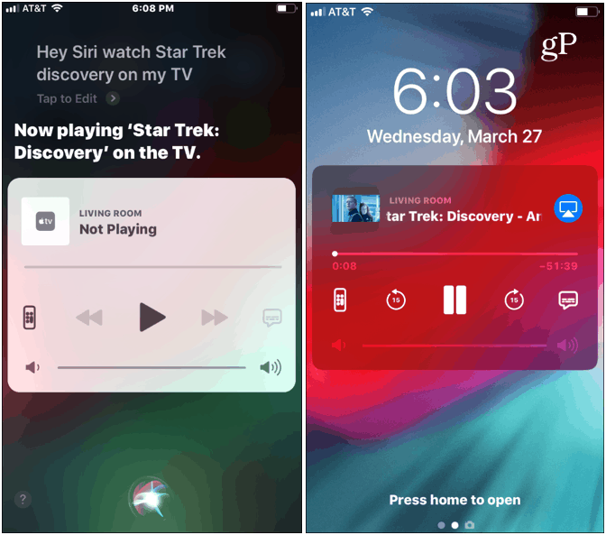 Utilizați Siri cu Apple TV de pe iPhone