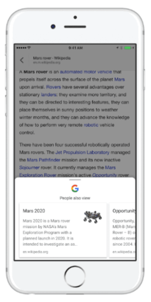 Google lansează un nou instrument de descoperire a conținutului în aplicația Google pentru iOS.