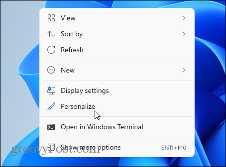 Personalizați Windows 11