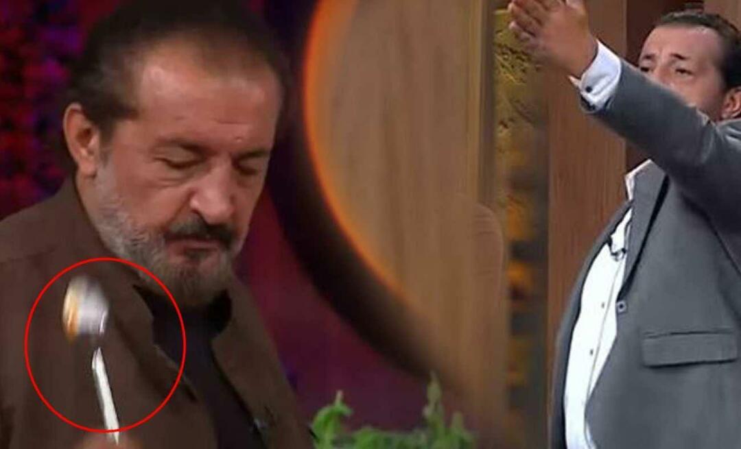 MasterChef a fost zguduit! Șeful Mehmet a aruncat cu furie lingura