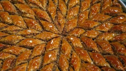 Cum se prepară baklava crocantă? Cea mai ușoară rețetă de baklava crocantă! Baklava crocantă care se topește în gură 