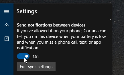 Obțineți notificări Android pe dispozitivul Windows 10