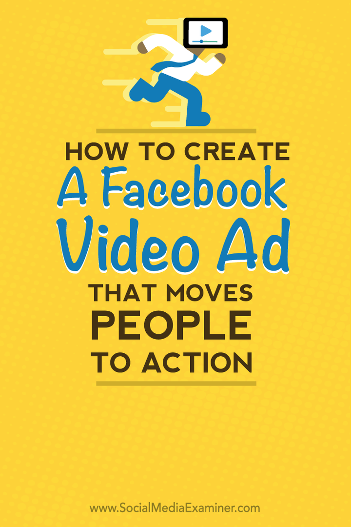 cum să creați un anunț pe facebook care să mute oamenii în acțiune