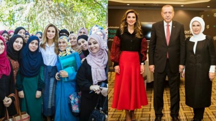 Moda și combinații Jordan Queen Rania Al Abdullah