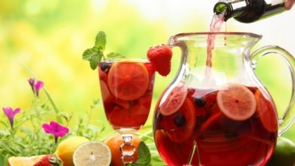 Reteta de ceai rece cu fructe rosii