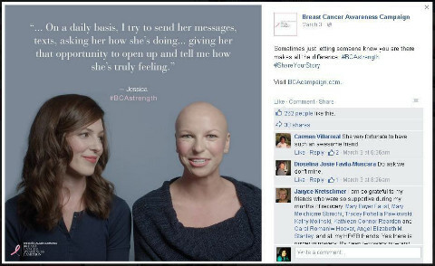 estee lauder campanie de conștientizare a cancerului de sân