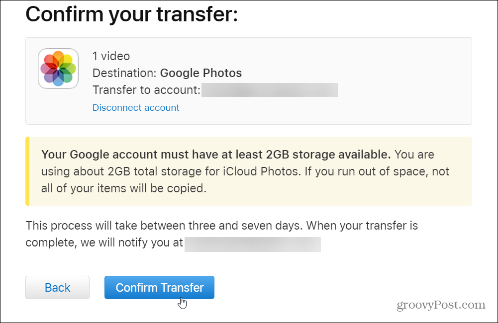 Cum să vă transferați fotografiile din iCloud în Google Photos