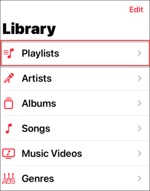  schimbați imaginea unei liste de redare pe Apple Music
