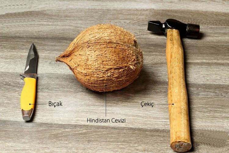 Cum se taie nuca de cocos?