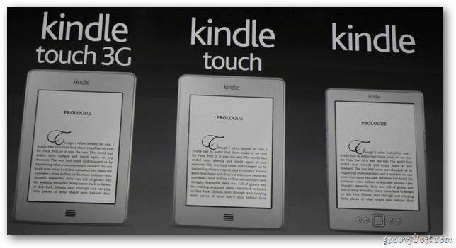 Tableta de incendii Amazon Kindle: acoperire live a blogului
