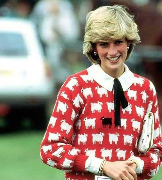 Puloverul Prințesei Diana este scos la licitație