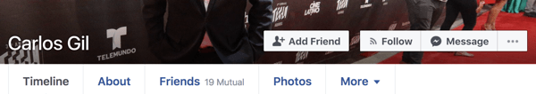 Oamenii pot urmări postările publice pe profilul dvs. personal de pe Facebook.
