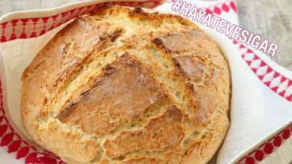 Cum se face pâinea fără drojdie? Reteta de paine pufoasa fara drojdie