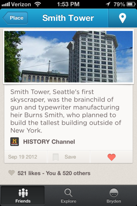 sfaturi de istorie foursquare