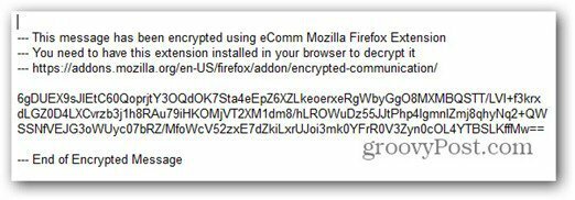 e-mail criptat