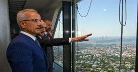 Ministrul Uraloğlu a anunțat: Turnul Çamlıca a atins o vizită record